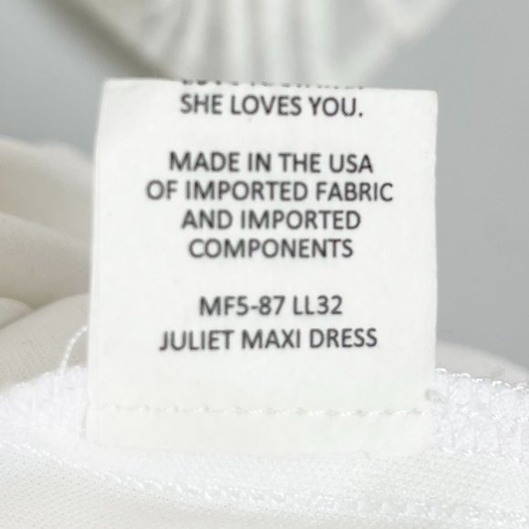 SHOW ME YOUR MUMU Juliet White Maxi Dress - Picture 15 of 16